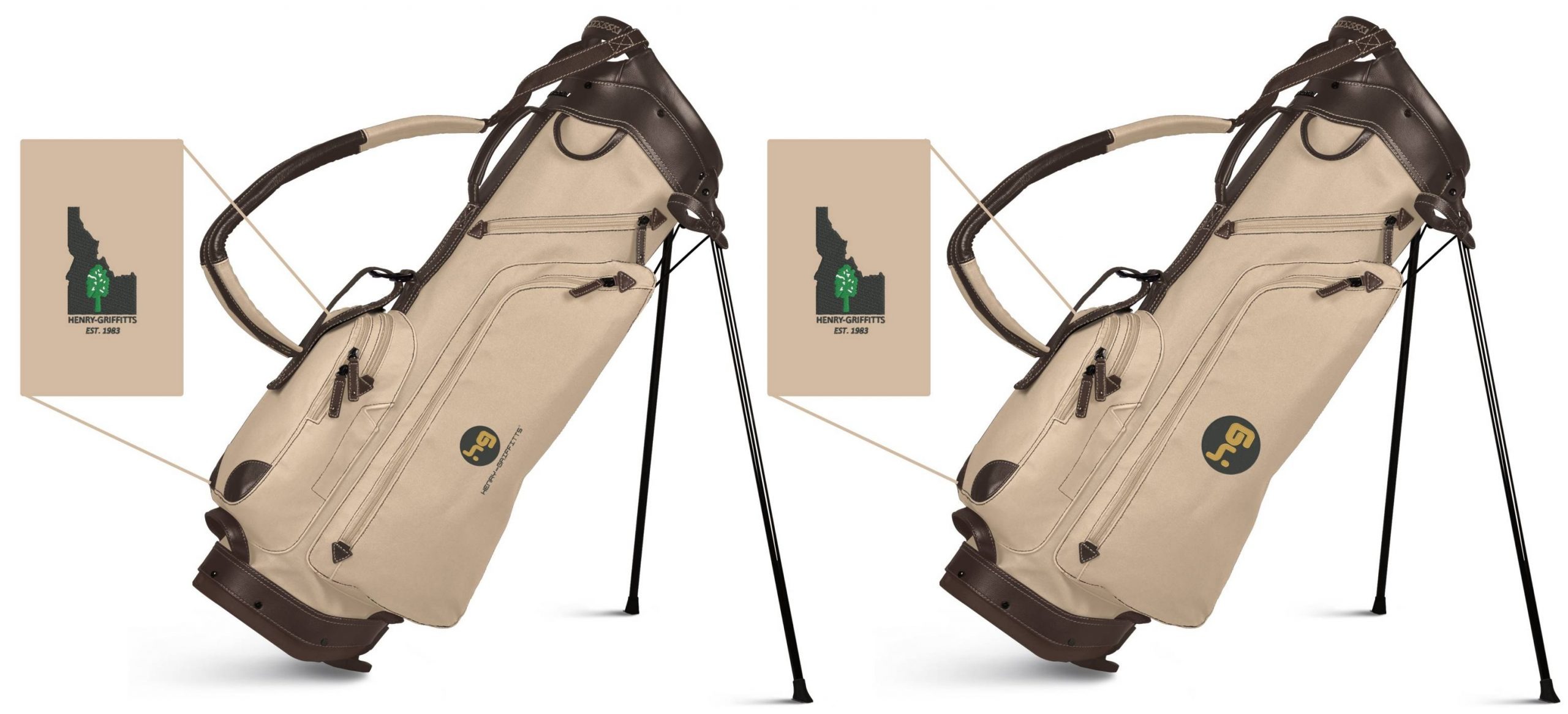 HG Canvas Natural Brown Bag